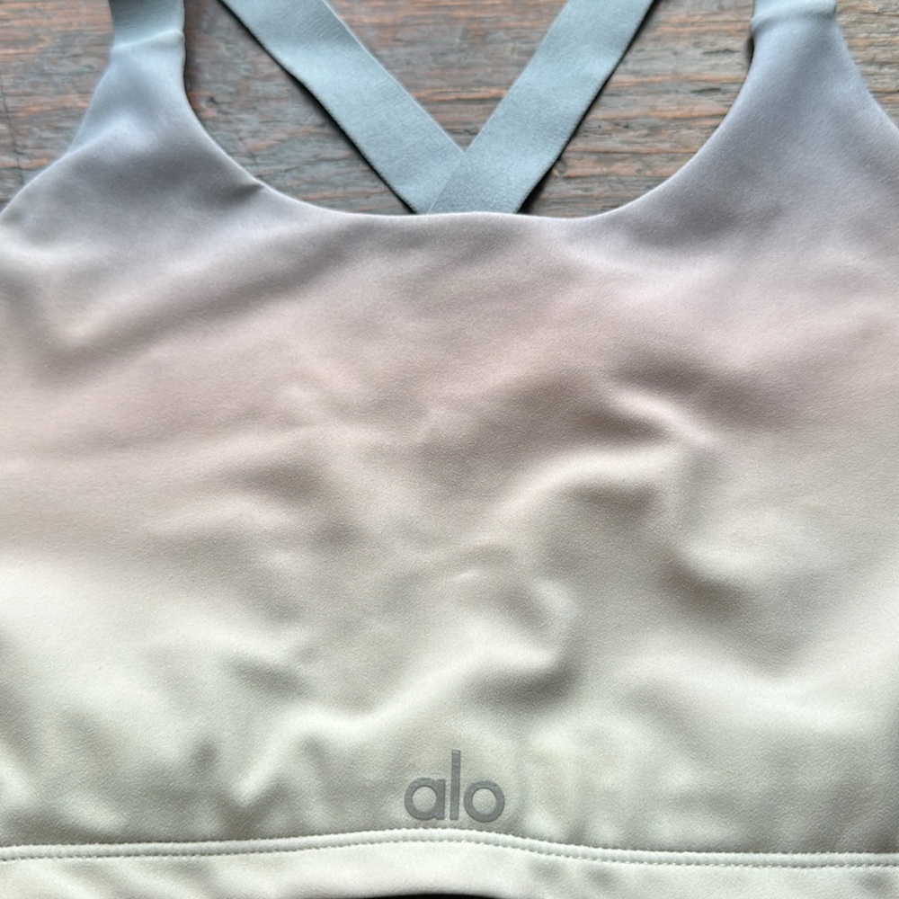 ALO - Vapor Gradient Dusk Take Charge Bra - Picture 5 of 9
